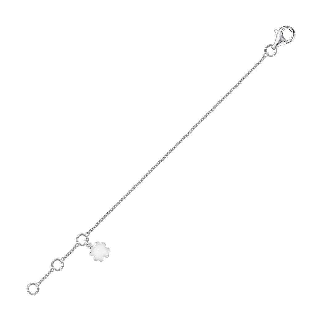 Attraktives Fußkette aus Silber 925, Länge ca. 27 cm