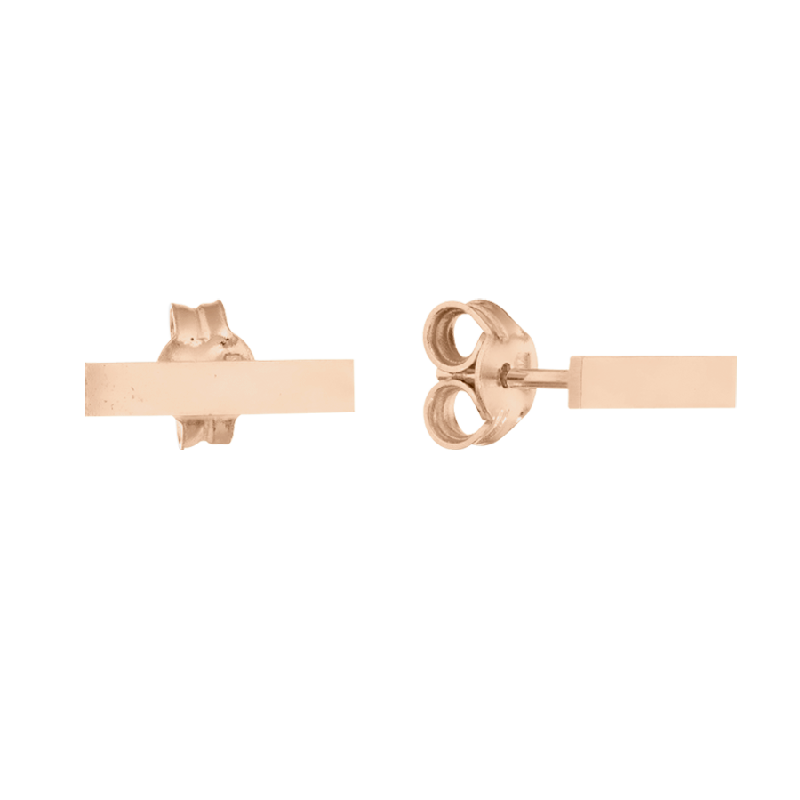 Ohrstecker aus 585 Rotgold