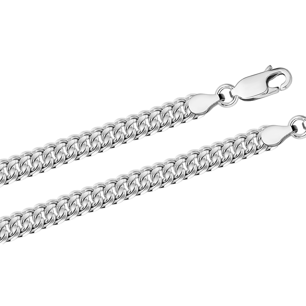 Armband aus 925er Silber, Breite ca. 5 mm, Gewicht in 19 cm ca. 11,45 gr.