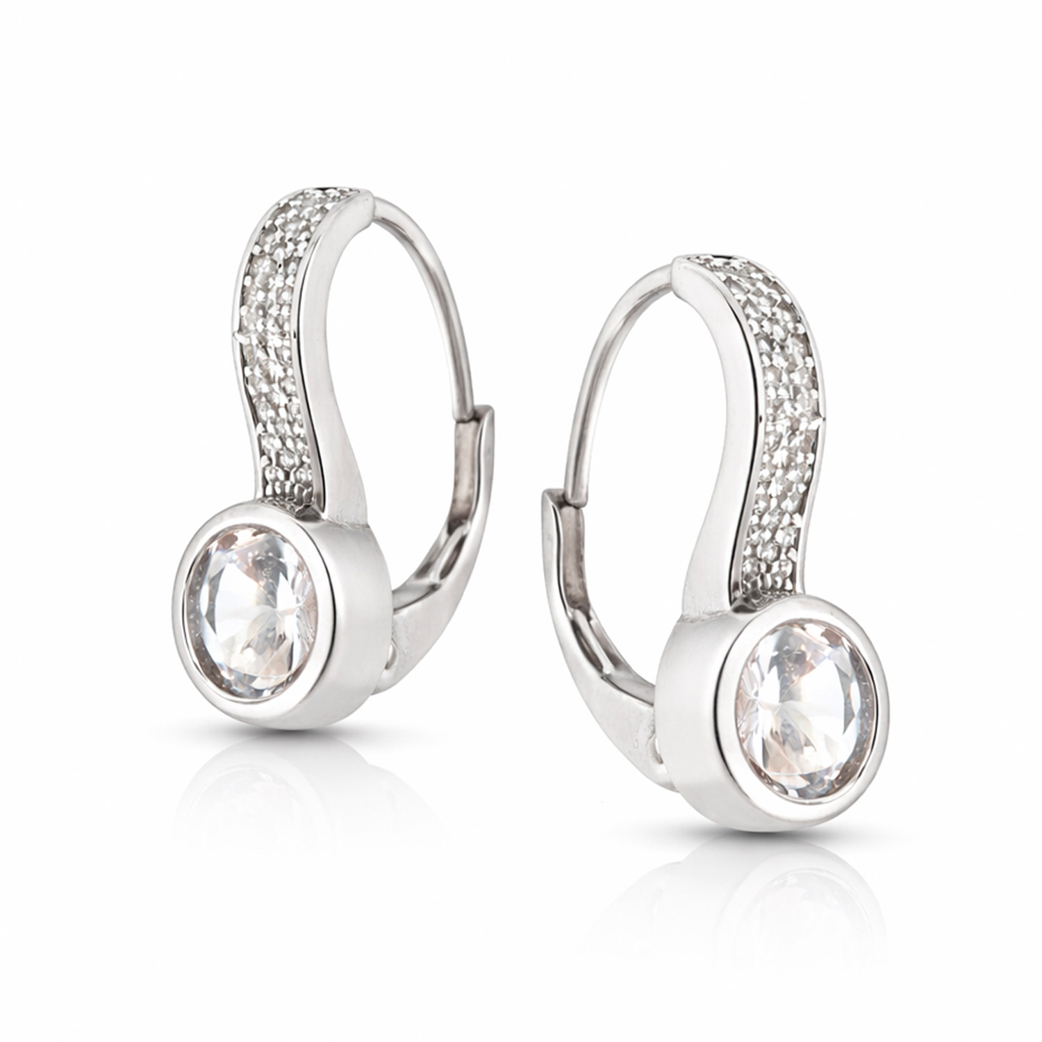 Ohrringe aus 925 Silber mit Zirkonia