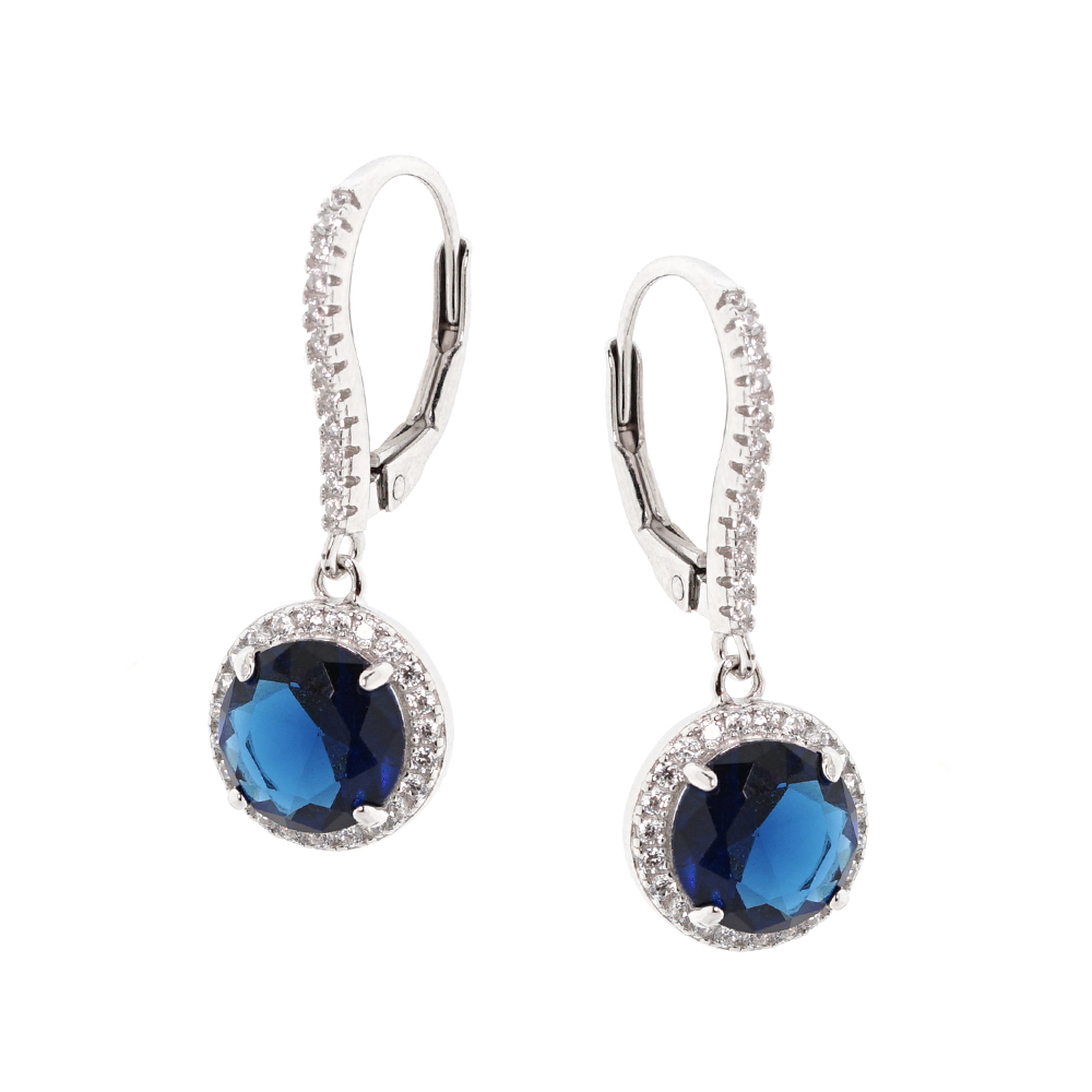 Ohrhänger aus 925 Silber mit Zirkonia