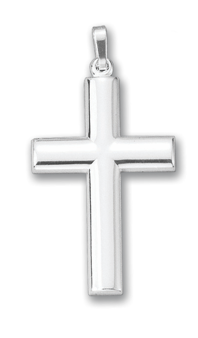 Klassisches Anhänger – Kreuz, Silber 925, Höhe ca. 35 mm