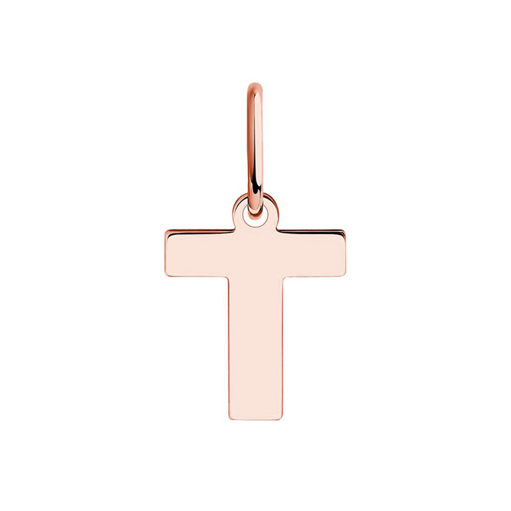 Diamant Kreuz-Anhänger aus 585 Rotgold