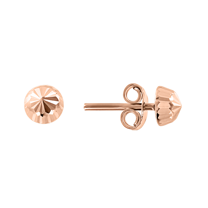 Ohrstecker aus 585er Rotgold