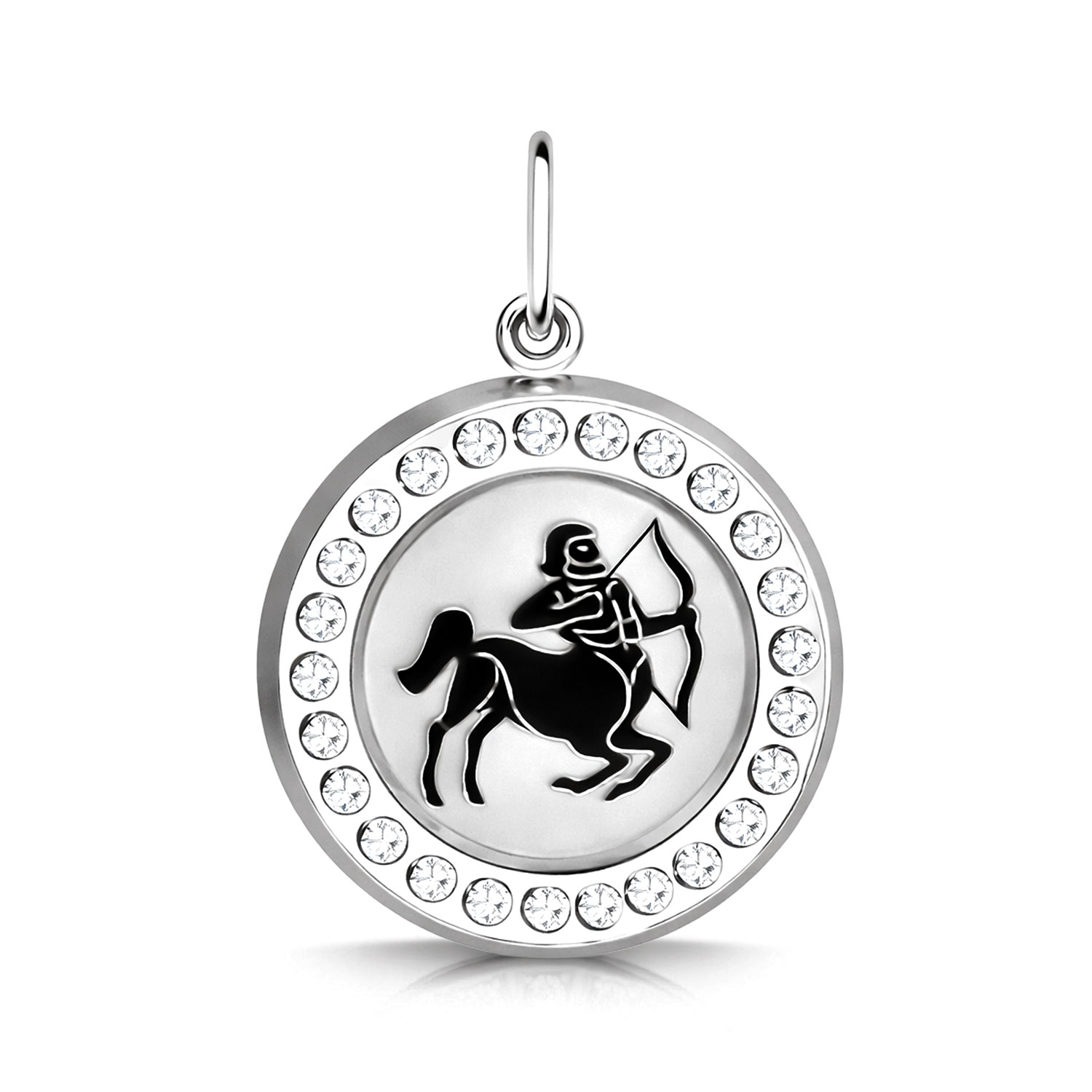 Anhänger Sternzeichen "Schütze" (23.11 - 21.12) aus 925 Silber