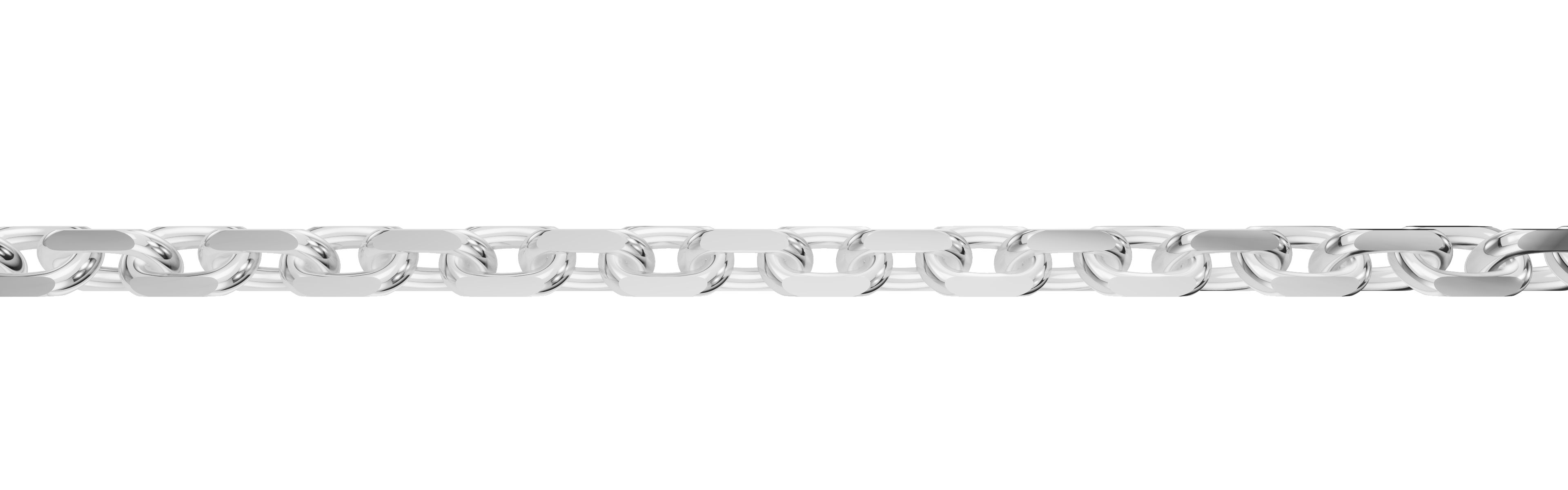 Collier Anker diamantiert Kettenbreite 1.15mm