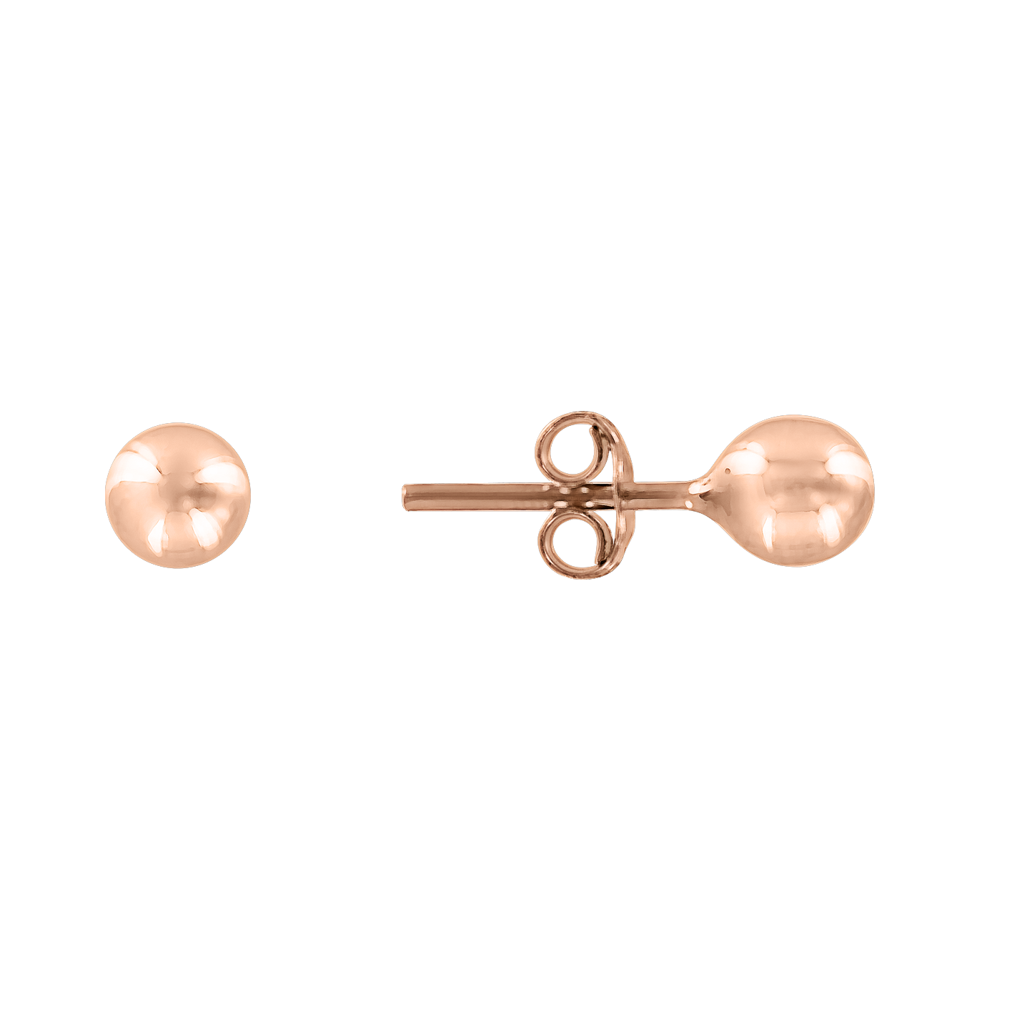 Ohrstecker aus 585er Rotgold