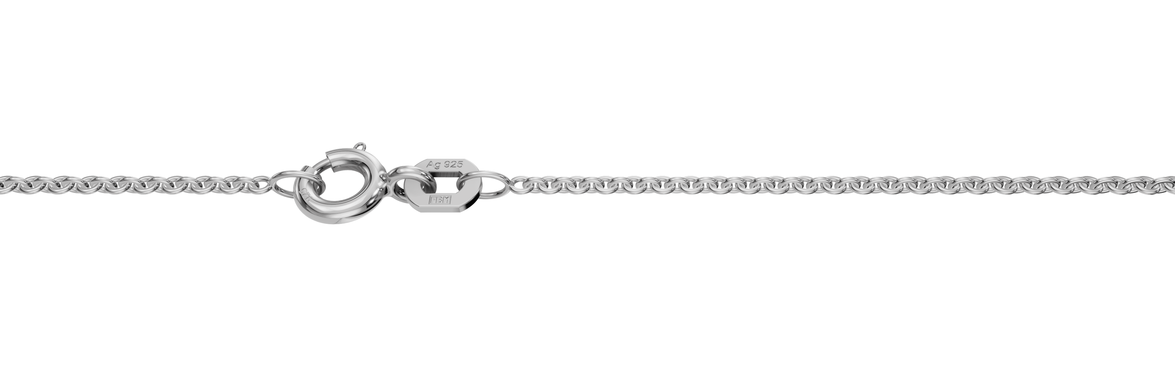 Collier Anker rund Kettenbreite 1.3mm
