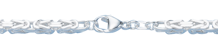 Armband Königskette Kettenbreite 4mm