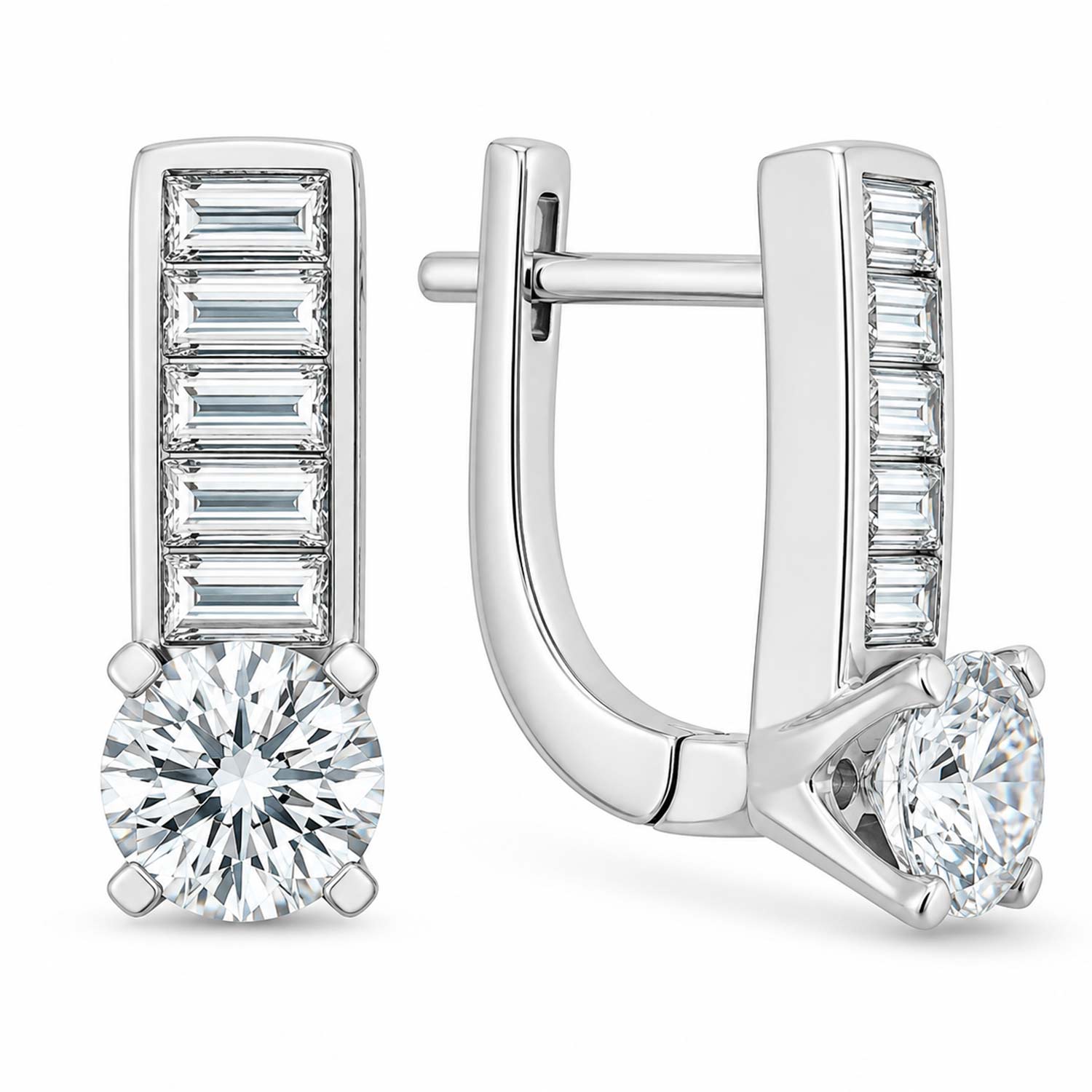 Ohrringe aus 925 Silber mit Zirkonia