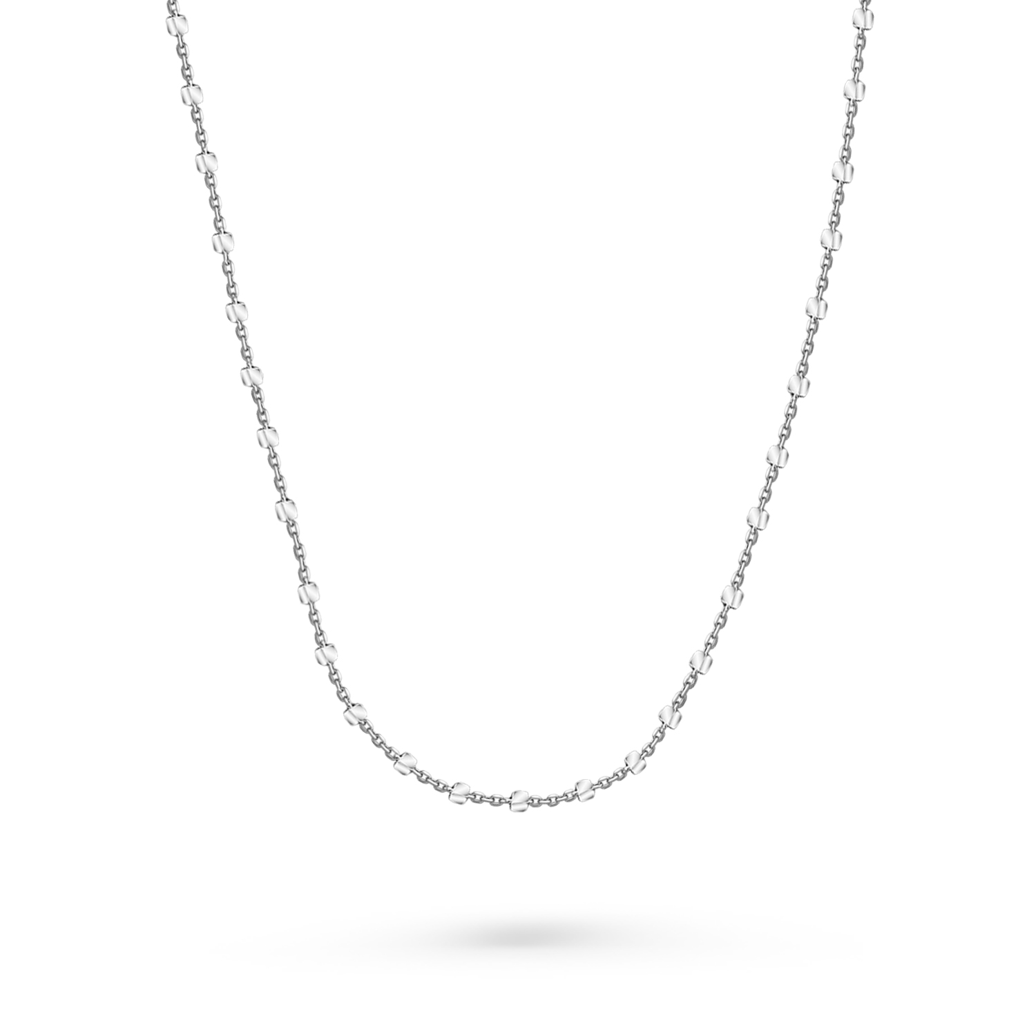 Feine Kette aus Silber 925, Breite ca. 1 mm, Gewicht in 40 cm ca. 2,32 gr.