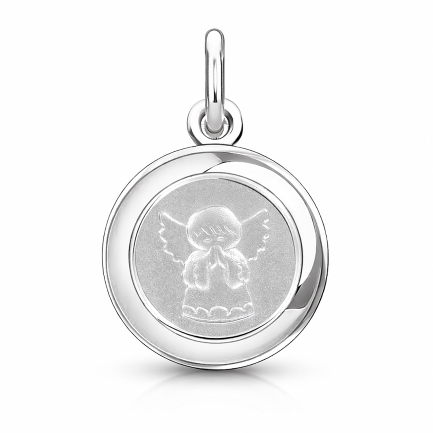 Anhänger aus 925 Silber, Durchmesser ca. 11 mm, Höhe ca. 19 mm